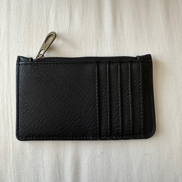 ✨BNWT Chelsea 28 Nordstrom Large Faux Black Tote Bag BONUS Clutch and Wallet✨ - Picture 10 of 17